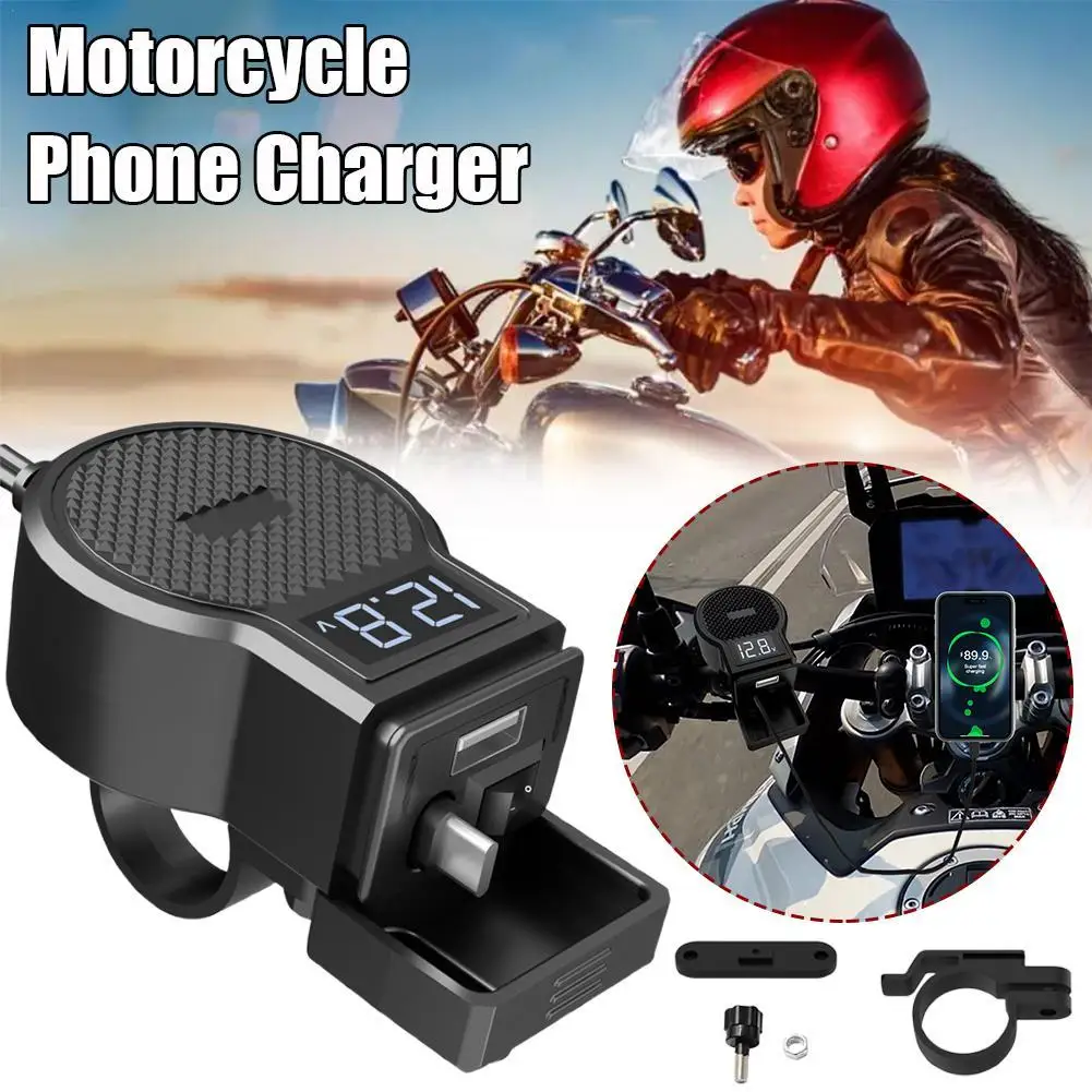 Motorcycle Phone Charger Fast Charging Retractable Cable For Motorcycle Battery Vehicle Power Socket
Motorcycle Phone Charger Fast Charging Retractable Cable For Motorcycle Battery Vehicle Power Socket
