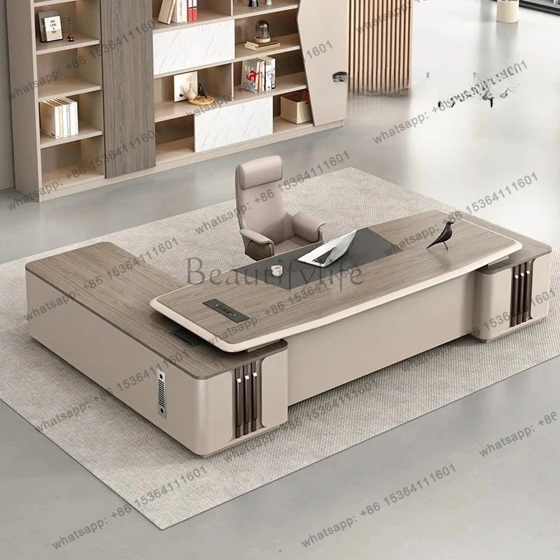 DF Designer Boss Desk Simple Modern European Reading Secretary Desks Standing Filing Cabinets Schreibtisch Furniture
DF Designer Boss Desk Simple Modern European Reading Secretary Desks Standing Filing Cabinets Schreibtisch Furniture