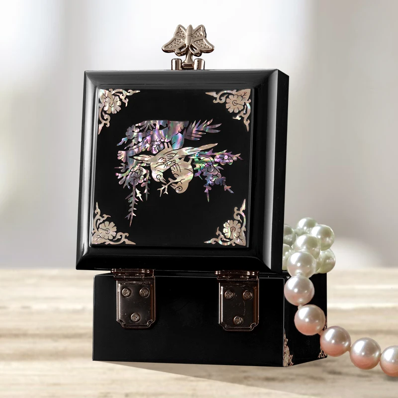 Vintage Jewelry Box Handmade Bracelets Earrings Jade Bracelet Ring Box Wedding Gift Collectible Walnut Storage Box
Vintage Jewelry Box Handmade Bracelets Earrings Jade Bracelet Ring Box Wedding Gift Collectible Walnut Storage Box