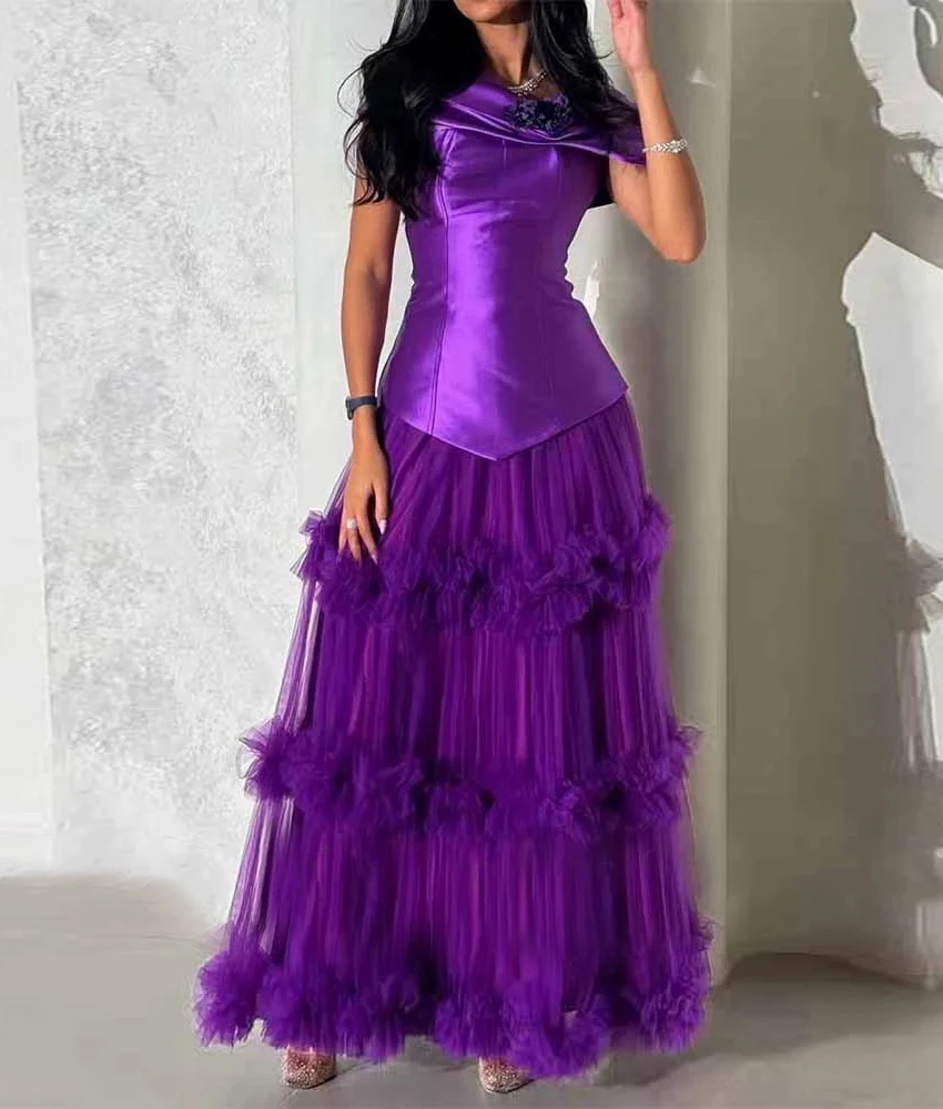 Вечернее платье Lzhk с индивидуальным дизайном, из тюля, А-силуэт, с оборками, 3D цветами, нежным круглым вырезом, короткими рукавами, длиной до щиколотки, для выпускного вечера
Вечернее платье Lzhk с индивидуальным дизайном, из тюля, А-силуэт, с оборками, 3D цветами, нежным круглым вырезом, короткими рукавами, длиной до щиколотки, для выпускного вечера