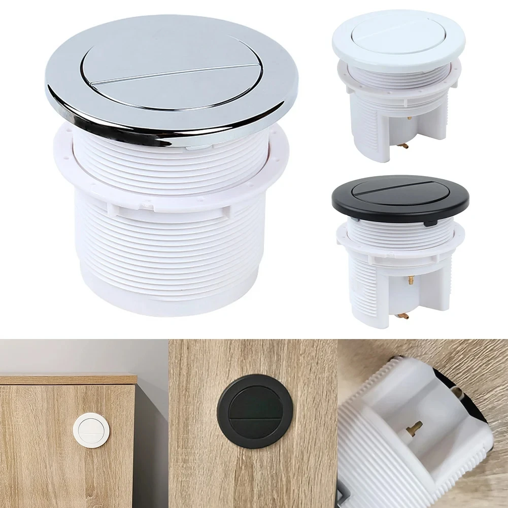 Convenient Twin Hose Dual Flush Push Button for Air Operated Concealed Toilet Cisterns Silver Household Bathroom Accessories
Convenient Twin Hose Dual Flush Push Button for Air Operated Concealed Toilet Cisterns Silver Household Bathroom Accessories