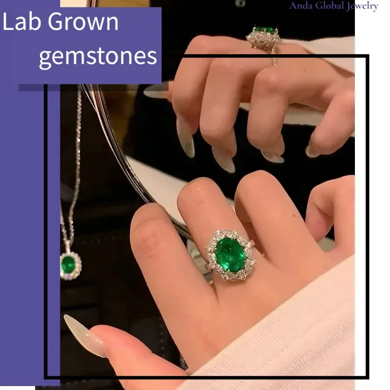 M-M-Lab Grown Colombian Emerald Stone Hydrothermal Hand-cutting Oval Cut Synthetic Emerald Stone with AGL Certificate Daily wear
M-M-Lab Grown Colombian Emerald Stone Hydrothermal Hand-cutting Oval Cut Synthetic Emerald Stone with AGL Certificate Daily wear