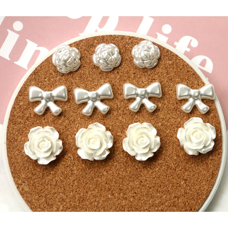 Ins Style Pearlescent Rose Bow Acrylic Patches Versatile Craft Supplies for Handmade Earrings Hair Accessories Making
Ins Style Pearlescent Rose Bow Acrylic Patches Versatile Craft Supplies for Handmade Earrings Hair Accessories Making