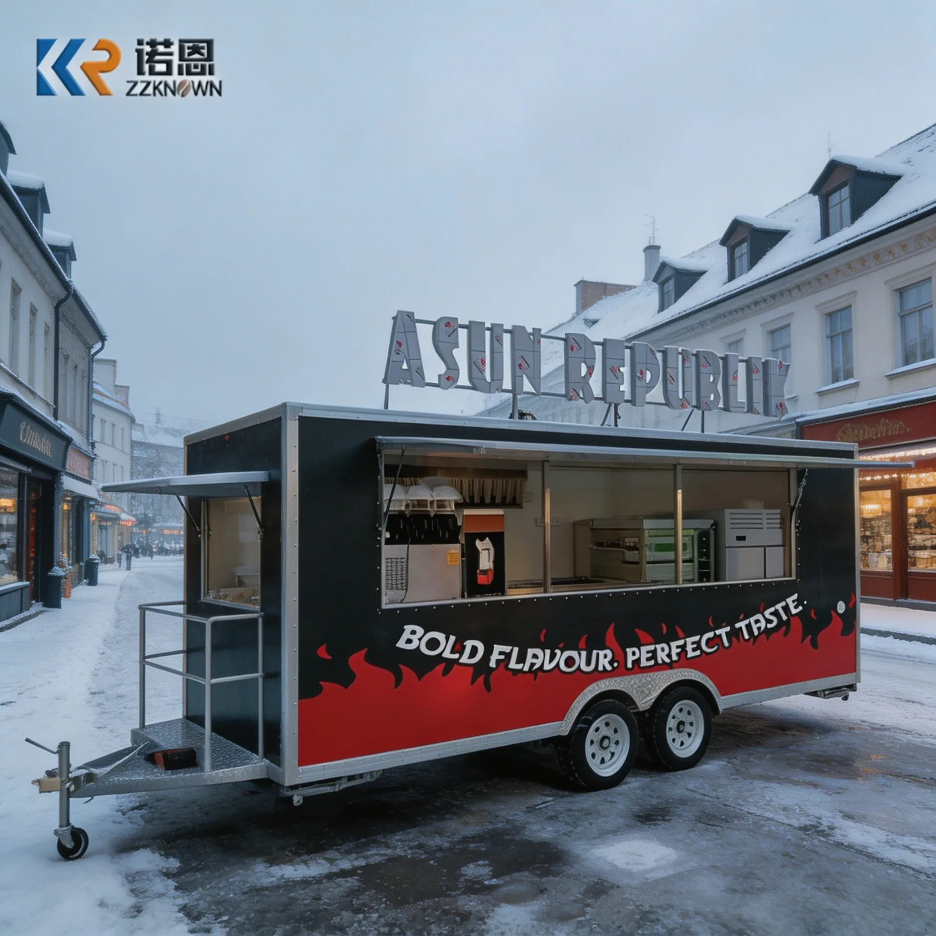 Stainless Steel Mobile Food Cart Fully Equipped Street Vending Trailer for Fast Food Coffee Ice Cream
Stainless Steel Mobile Food Cart Fully Equipped Street Vending Trailer for Fast Food Coffee Ice Cream