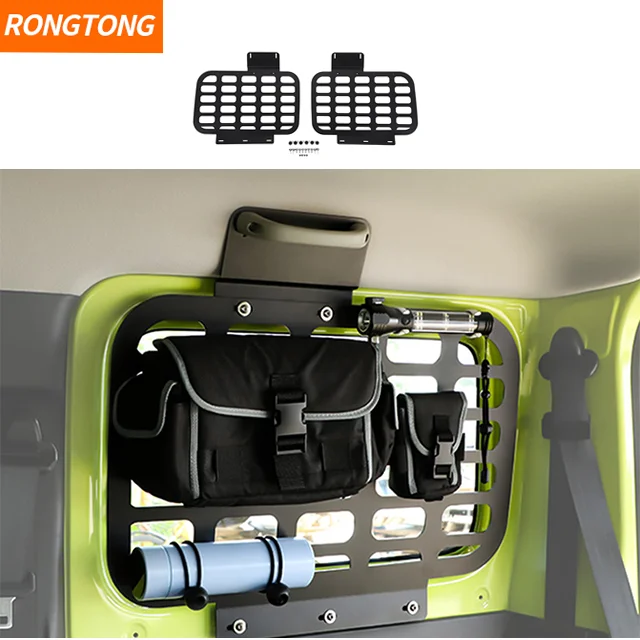 Car Rear Car Rack Trunk Storage Rack Bracket Luggage Rack Accessories Black Aluminum Alloy for Jimny 2019 2020 2021 2022+
Car Rear Car Rack Trunk Storage Rack Bracket Luggage Rack Accessories Black Aluminum Alloy for Jimny 2019 2020 2021 2022+