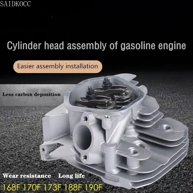 SAIDKOCC Gasoline engine generator parts 168/170F/188/190F/7.5/13HP/5kw Cylinder head assembly
SAIDKOCC Gasoline engine generator parts 168/170F/188/190F/7.5/13HP/5kw Cylinder head assembly