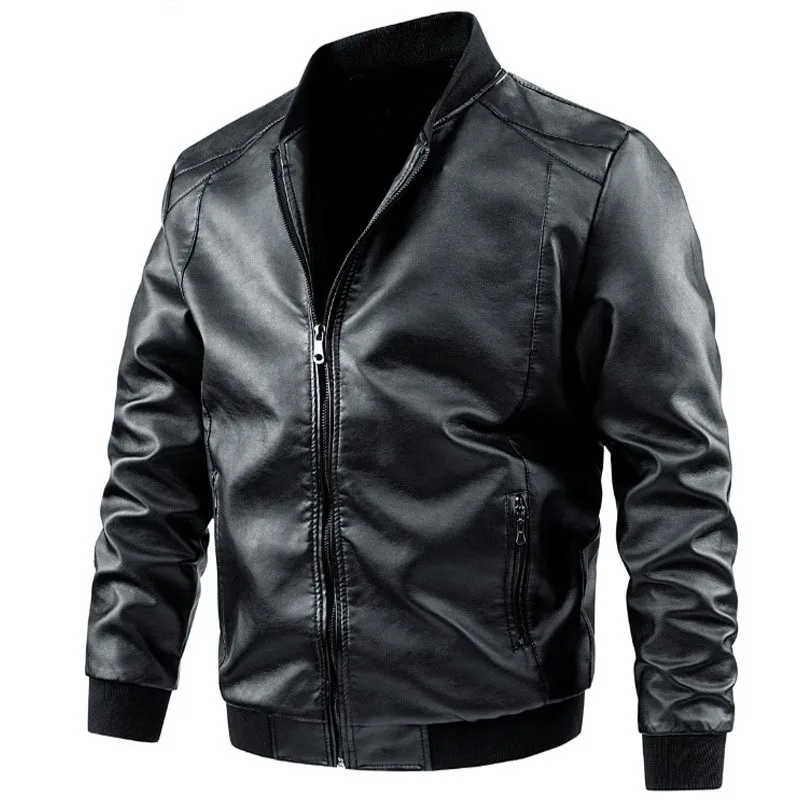Mens Autumn Winter Leather Jackets Mens Korean Fashion Casual Slim Motorcycle Pu Leather Coats Bomber Jackets Oversize 7Xl 8Xl
Mens Autumn Winter Leather Jackets Mens Korean Fashion Casual Slim Motorcycle Pu Leather Coats Bomber Jackets Oversize 7Xl 8Xl