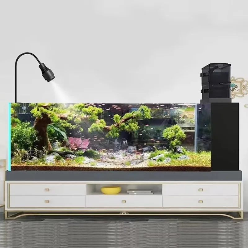 White Glass Side Overflow Bottom Filter for Large Goldfish Aquariums Stream Flow Living Room Fish Tank Tank Accessory
White Glass Side Overflow Bottom Filter for Large Goldfish Aquariums Stream Flow Living Room Fish Tank Tank Accessory