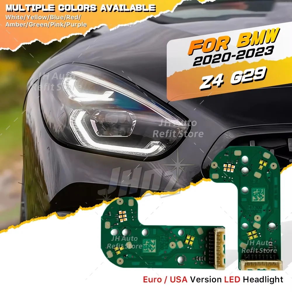 Yellow Angel Eyes LED DRL Board For BMW Z4 G29 2020-2023 Headlight Daytime Running Light Turn Signal Chips Lightsource Blue Red
Yellow Angel Eyes LED DRL Board For BMW Z4 G29 2020-2023 Headlight Daytime Running Light Turn Signal Chips Lightsource Blue Red