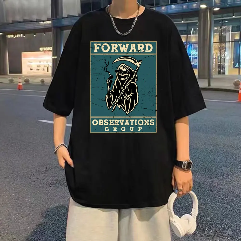 Forward Observations Group Print Tshirt Funny Skeleton Smoking Graphic Tees Men's Vintage T-shirts Men Gothic Oversized T Shirt
Forward Observations Group Print Tshirt Funny Skeleton Smoking Graphic Tees Men's Vintage T-shirts Men Gothic Oversized T Shirt
