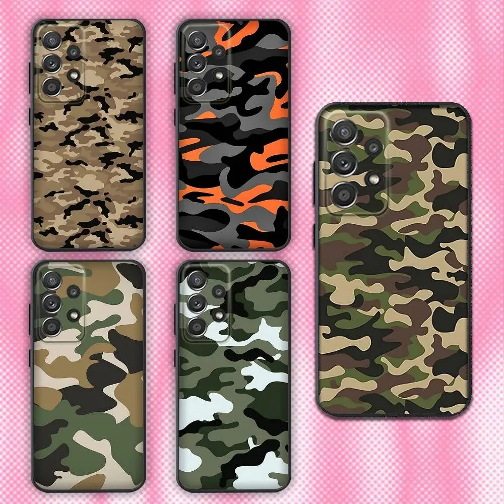 Camouflage Camo Military Army Luxury Phone Case For Samsung Galaxy A13,A21s,A22,A31,A32,A52,A53,A71,A80,Soft Black Shell 
Camouflage Camo Military Army Luxury Phone Case For Samsung Galaxy A13,A21s,A22,A31,A32,A52,A53,A71,A80,Soft Black Shell
