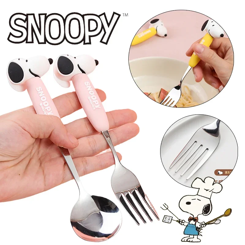 Столовая посуда из нержавеющей стали Kawaii Snoopy, вилка, ложка, милая мультяшная детская посуда, кухонная столовая ложка для овощей
Столовая посуда из нержавеющей стали Kawaii Snoopy, вилка, ложка, милая мультяшная детская посуда, кухонная столовая ложка для овощей