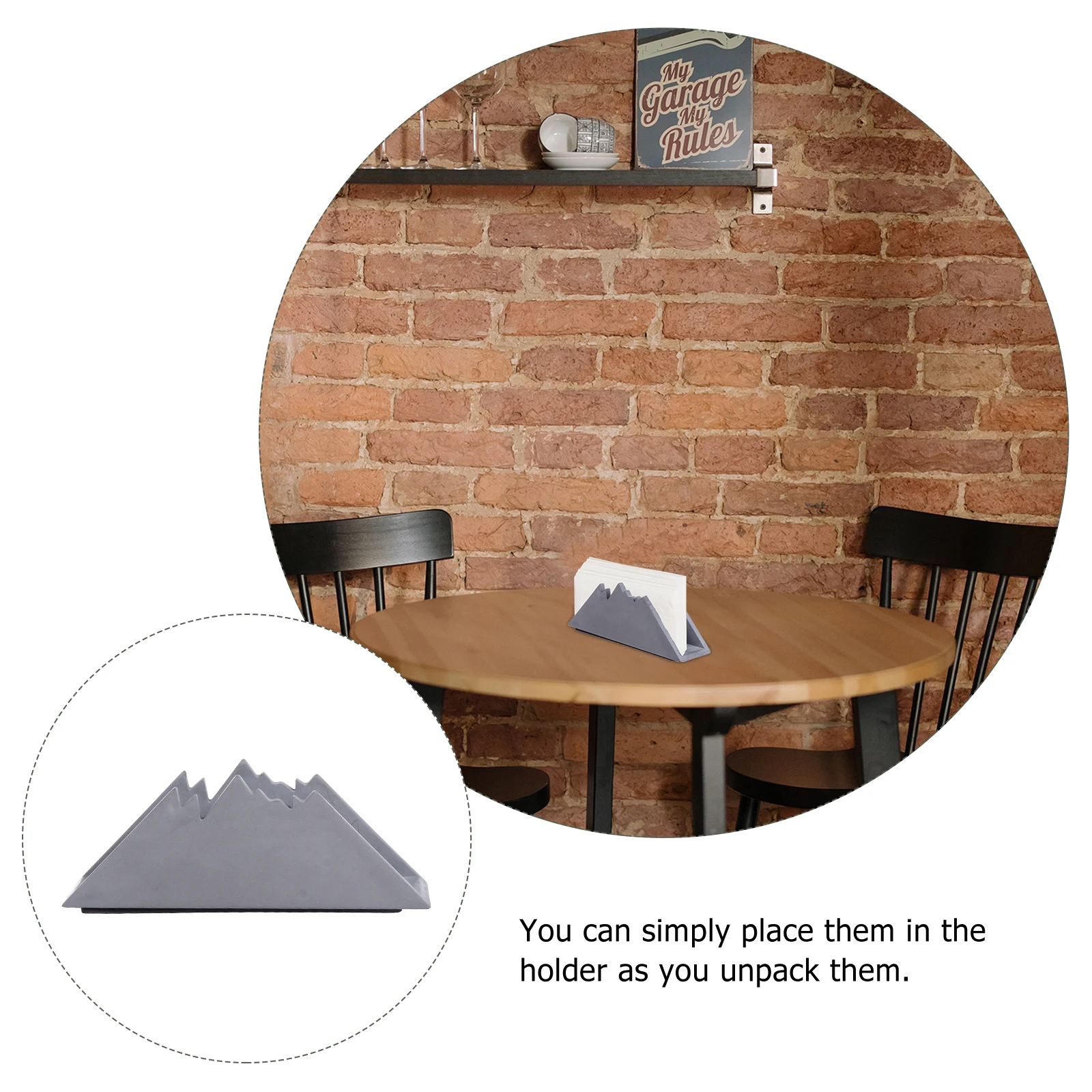 Napkin Holder Mountain Small Napkin Storage Holder Counter Storage Dispenser Creative Practical Decor
Napkin Holder Mountain Small Napkin Storage Holder Counter Storage Dispenser Creative Practical Decor