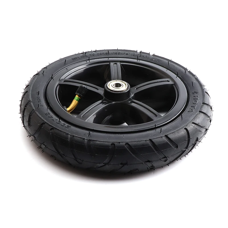 8" Pneumatic Wheel 8X1 1/4 (200*45) Tire Inner Tube w/Bearings For Electric Scooter Baby Stroller Medical Trolley Balance Bike
8" Pneumatic Wheel 8X1 1/4 (200*45) Tire Inner Tube w/Bearings For Electric Scooter Baby Stroller Medical Trolley Balance Bike