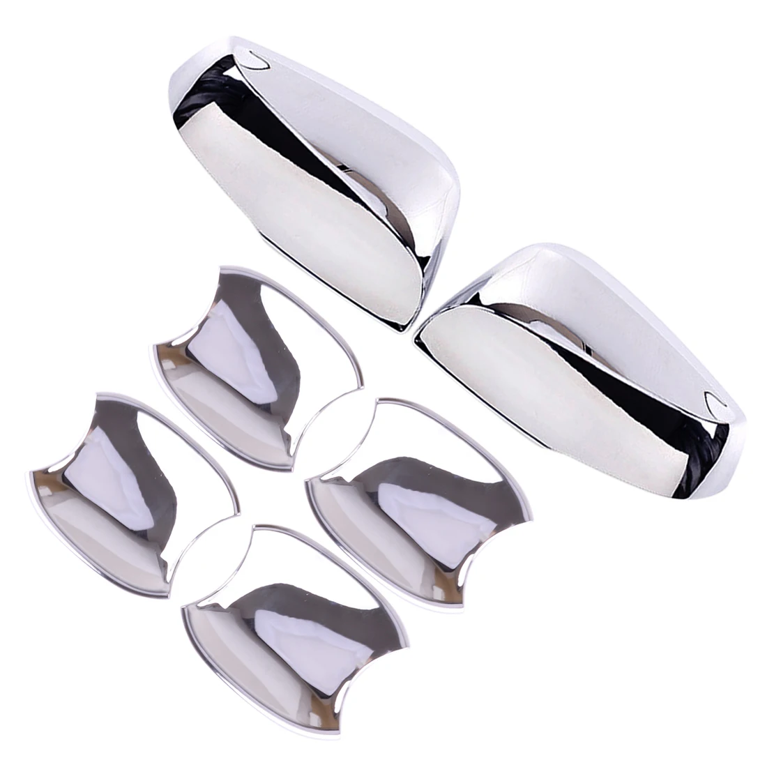 6Pcs Car Exterior Door Handle Bowl & Side Mirror Cover Silver ABS Trim Fit for Toyota Tacoma 2016 2017 2018 2019 2020 2021 2022
6Pcs Car Exterior Door Handle Bowl & Side Mirror Cover Silver ABS Trim Fit for Toyota Tacoma 2016 2017 2018 2019 2020 2021 2022