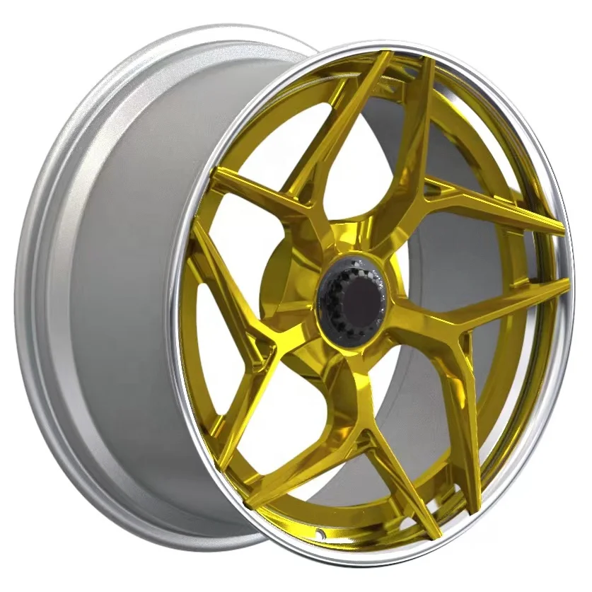 18 19 20 21 22 24 Inch Centerlock Two Piece Aluminum Alloy Forged Wheels For Customized
18 19 20 21 22 24 Inch Centerlock Two Piece Aluminum Alloy Forged Wheels For Customized