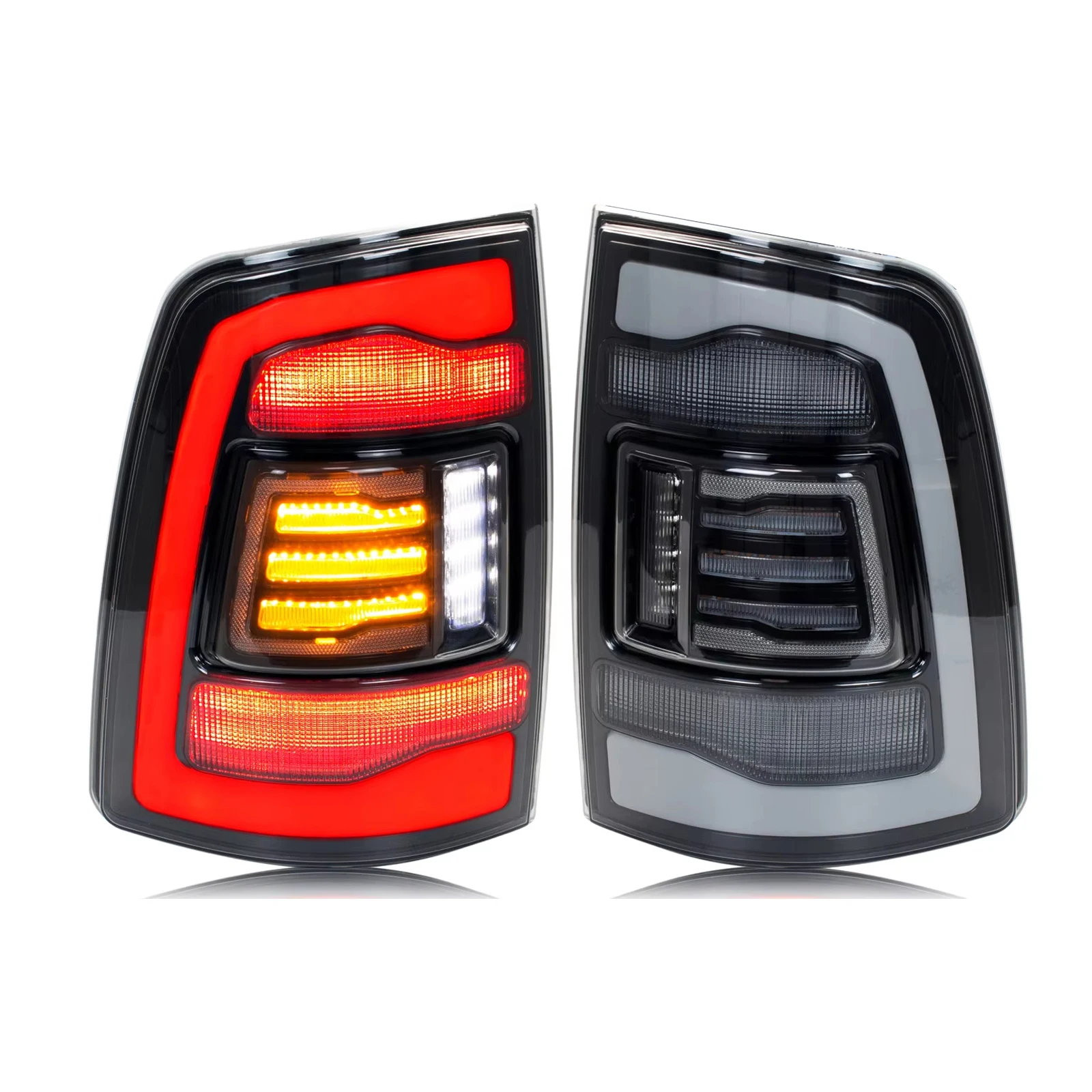 LED Tail Lights for Dodge Ram 1500 2500 3500 2009-2018 4th Gen Dynamic Animation Sequential Turn Signal Rear Lamps Assembly
LED Tail Lights for Dodge Ram 1500 2500 3500 2009-2018 4th Gen Dynamic Animation Sequential Turn Signal Rear Lamps Assembly