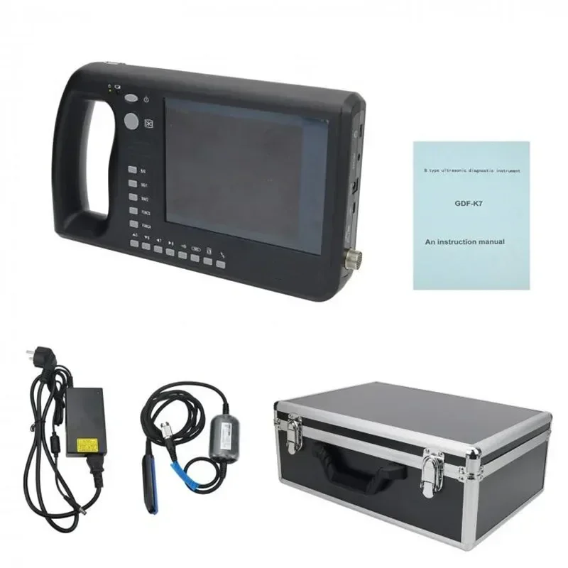GDF-K7 6.4 Inch LCD Screen Portable Veterinary Ultrasound Scanner for Large Animals Cow Horse Donkey
GDF-K7 6.4 Inch LCD Screen Portable Veterinary Ultrasound Scanner for Large Animals Cow Horse Donkey