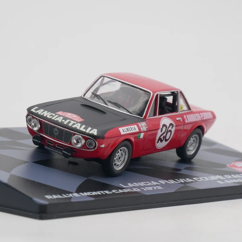 Литой под давлением IXO масштаб 1:43, Lancia Fulvia HF WRC 1972, раллийный сплав, модель автомобиля, Коллекционная игрушка, подарок, сувенир, украшение для дисплея 
Литой под давлением IXO масштаб 1:43, Lancia Fulvia HF WRC 1972, раллийный сплав, модель автомобиля, Коллекционная игрушка, подарок, сувенир, украшение для дисплея