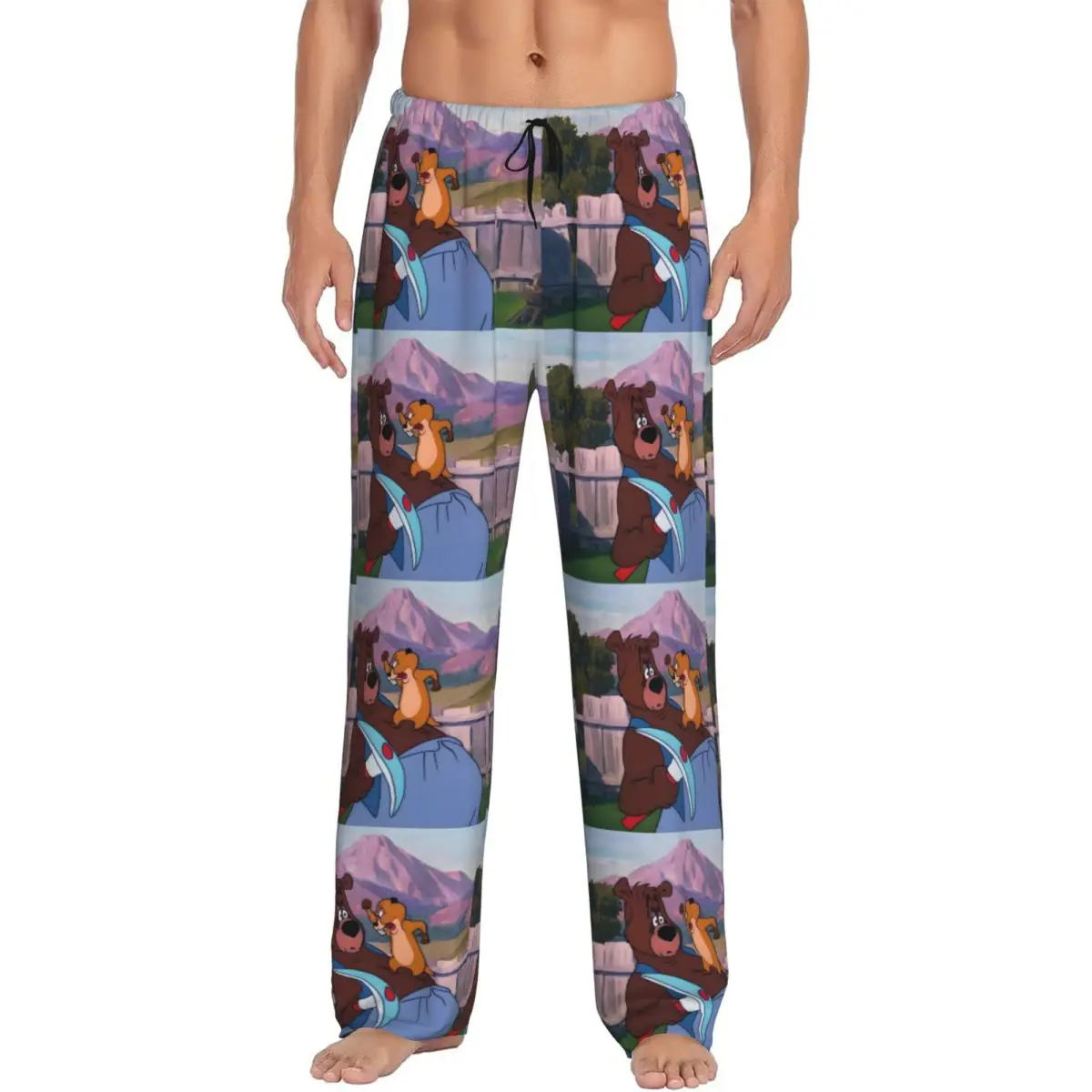 Custom Printed Men Barneies Bear Pajama Pants Cartoons Sleepwear Sleep Lounge Bottoms with Pockets
Custom Printed Men Barneies Bear Pajama Pants Cartoons Sleepwear Sleep Lounge Bottoms with Pockets