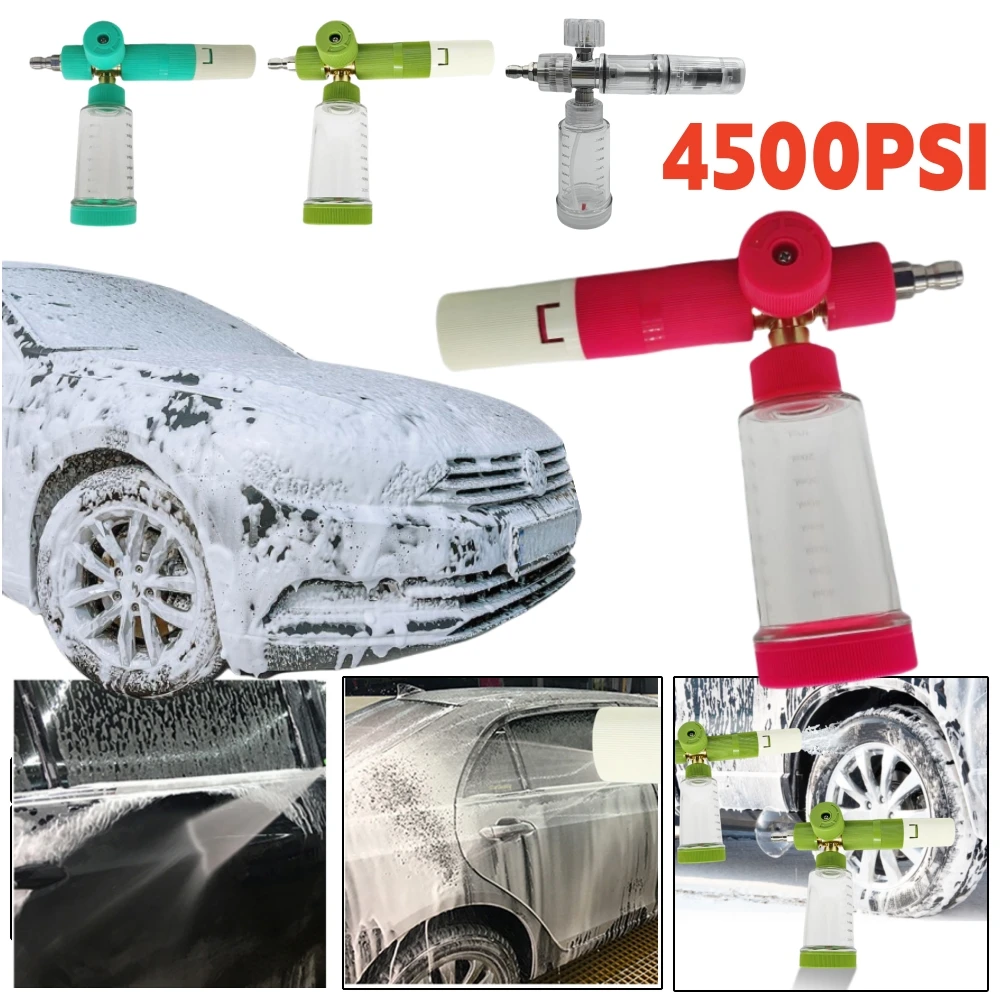 100ml Pressure Washer Gun with 1/4 Inch Quick Connector Car Wash Foam Sprayer Foam Spray Pot for Cleaning Cars SUVs
100ml Pressure Washer Gun with 1/4 Inch Quick Connector Car Wash Foam Sprayer Foam Spray Pot for Cleaning Cars SUVs