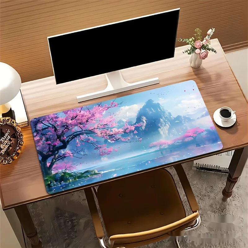Коврик для мыши Cherry Blossom Lake Scenic с противоскользящим резиновым швом, водонепроницаемым прямоугольным краем подходит для офиса и игр
Коврик для мыши Cherry Blossom Lake Scenic с противоскользящим резиновым швом, водонепроницаемым прямоугольным краем подходит для офиса и игр