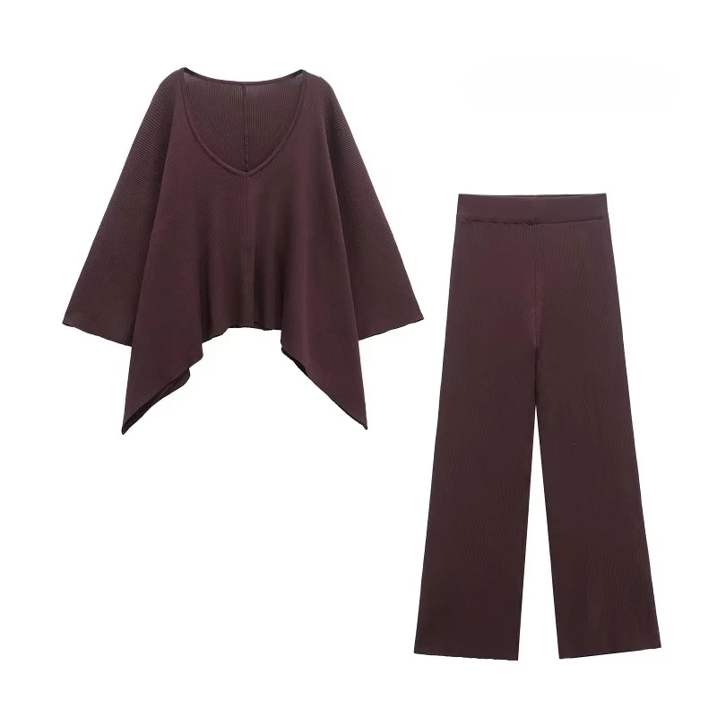 TRAFZR Minimalist Sets Knit Set Woman Two Pieces Casual Elegant Holiday Outfits Womens Short Sleeve Set Autumn Woman Sets
TRAFZR Minimalist Sets Knit Set Woman Two Pieces Casual Elegant Holiday Outfits Womens Short Sleeve Set Autumn Woman Sets