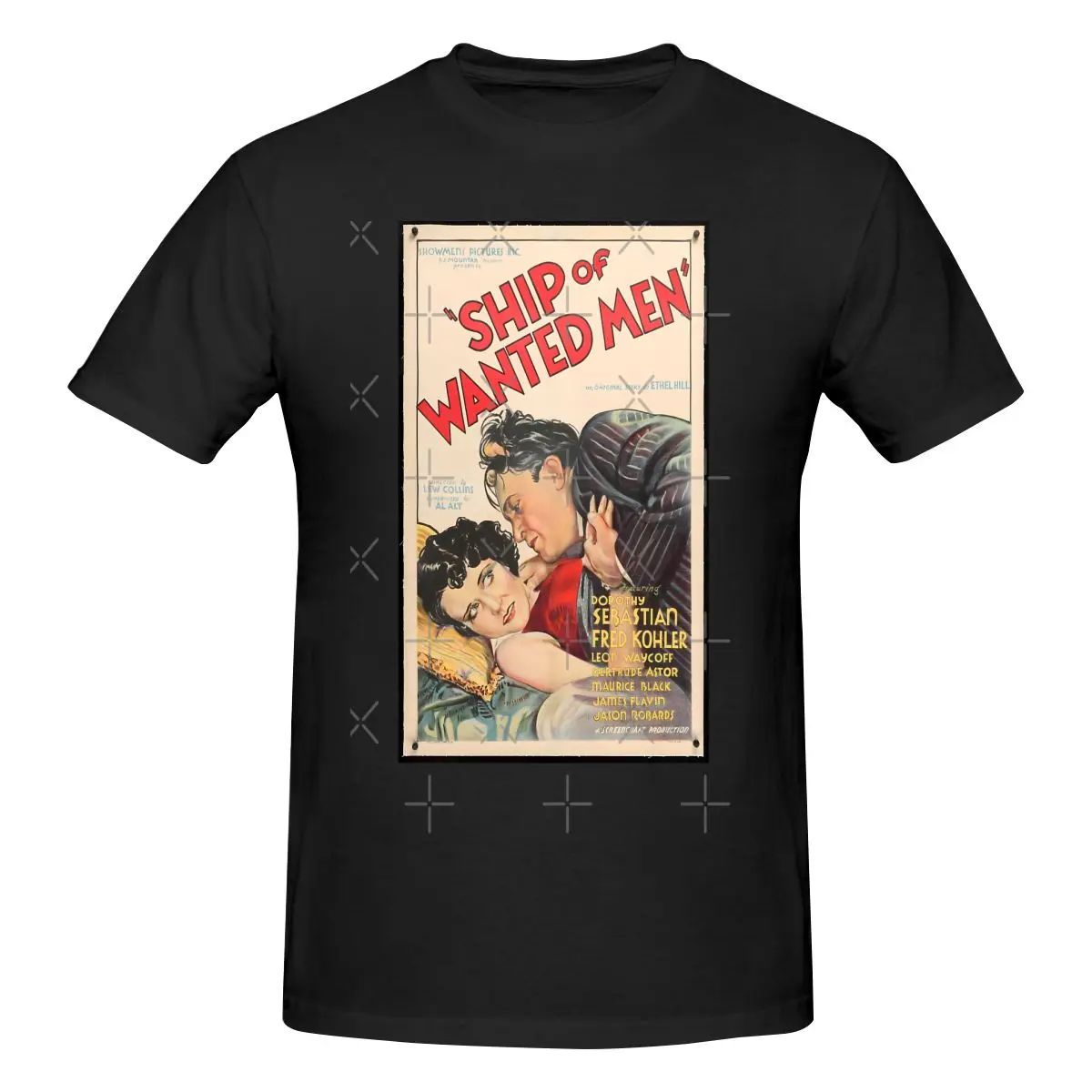 Funny Ship Of Wanted Men Vintage Movie Poster Art Men's T-shirt Printed Tops are loose and slim fit Women's T-shirts
Funny Ship Of Wanted Men Vintage Movie Poster Art Men's T-shirt Printed Tops are loose and slim fit Women's T-shirts