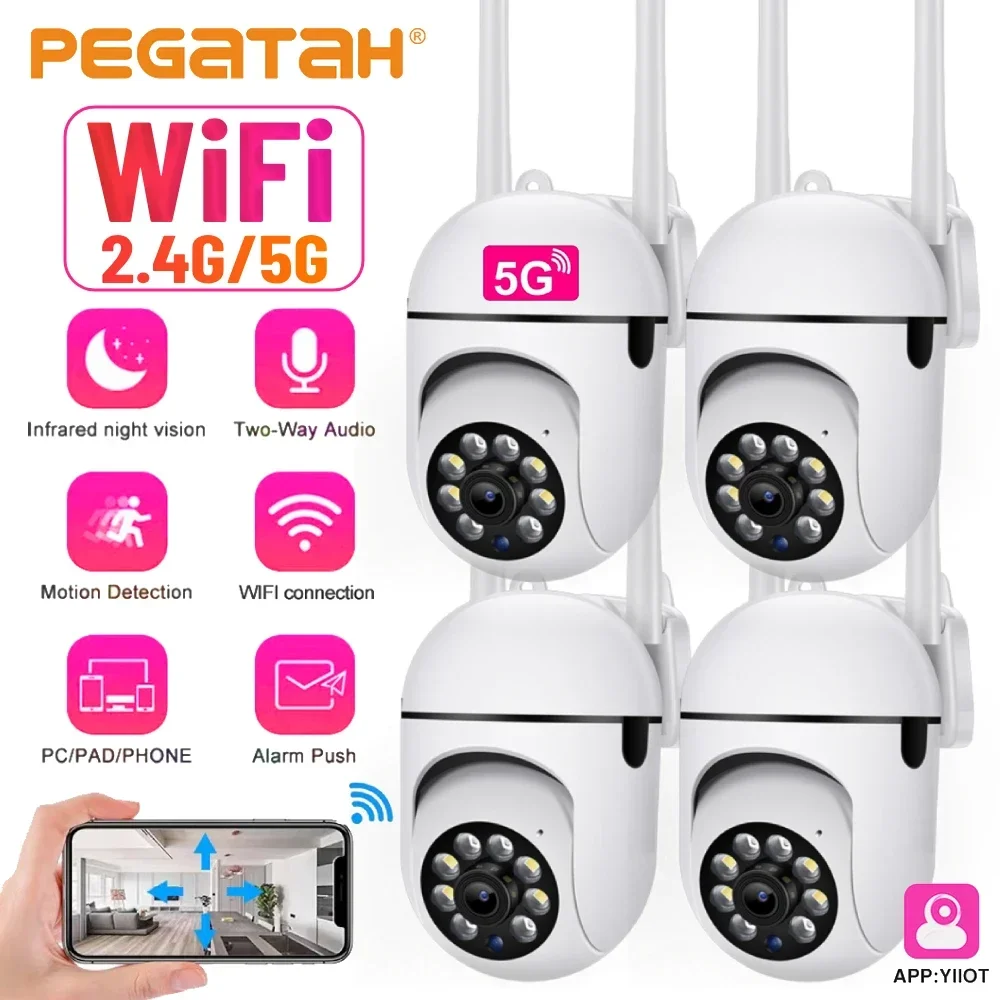 5G 2.4G WiFi Camera IP Camera PTZ Surveillance Camera Outdoor Security Protection Camera Two Way Audio Auto Tracking Smart Cam
5G 2.4G WiFi Camera IP Camera PTZ Surveillance Camera Outdoor Security Protection Camera Two Way Audio Auto Tracking Smart Cam