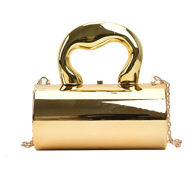 Small round barrel-shaped box bag for women, sequined acrylic bag, shoulder and crossbody chain bag, macaron color handbag
Small round barrel-shaped box bag for women, sequined acrylic bag, shoulder and crossbody chain bag, macaron color handbag