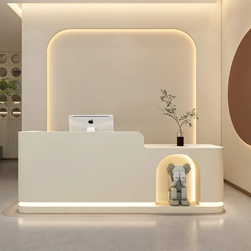 Italian Style Simplicity Reception Desks Beauty Salon Nail Salon High-end Reception Desks Designer Office Furniture Recepce HBRD
Italian Style Simplicity Reception Desks Beauty Salon Nail Salon High-end Reception Desks Designer Office Furniture Recepce HBRD