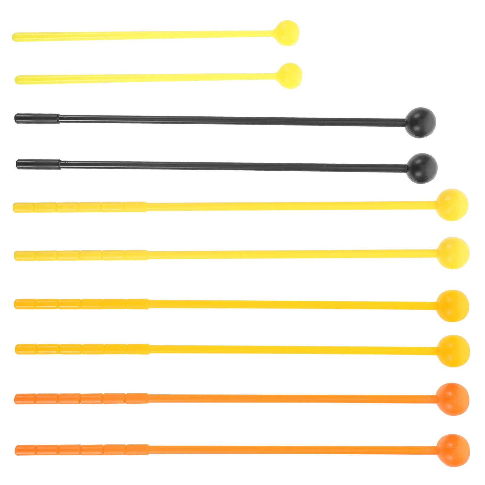 10pcs Drumsticks Set 31cm Orange Yellow Black 27cm 19cm Durable Plastic Percussion Accessories Kids Instruments
10pcs Drumsticks Set 31cm Orange Yellow Black 27cm 19cm Durable Plastic Percussion Accessories Kids Instruments