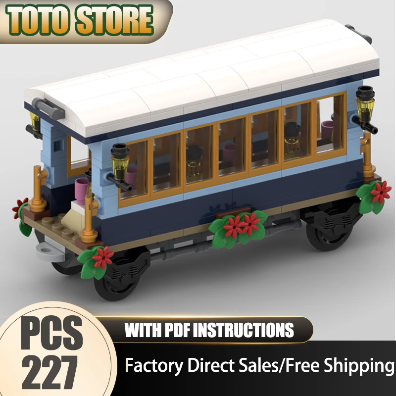 Moc Building Bricks 2025 Winter Village Holiday Express Passenger Car Technology Modular Block Toy DIY Assembly Christmas
Moc Building Bricks 2025 Winter Village Holiday Express Passenger Car Technology Modular Block Toy DIY Assembly Christmas