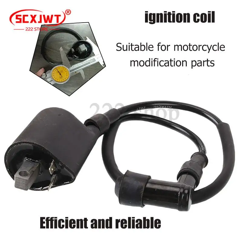 High-performance ignition coil 300 durable spare part suitable for motorcycle modification
High-performance ignition coil 300 durable spare part suitable for motorcycle modification