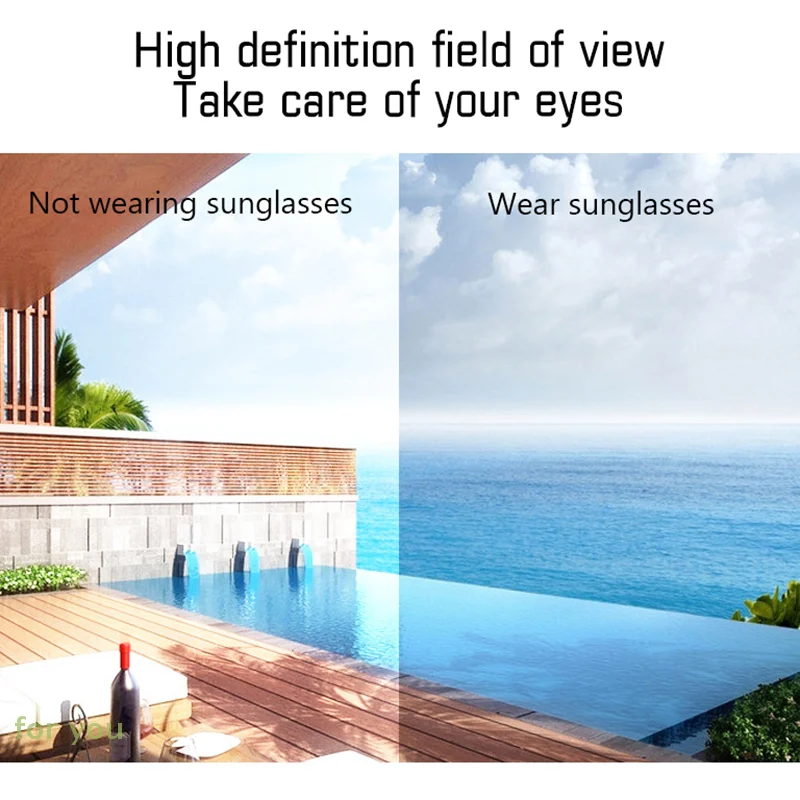 Outdoor Sunglasses Anti Glare Anti-Ultraviolet Color Film Cycling Sports Color Frame Sunglasses
Outdoor Sunglasses Anti Glare Anti-Ultraviolet Color Film Cycling Sports Color Frame Sunglasses