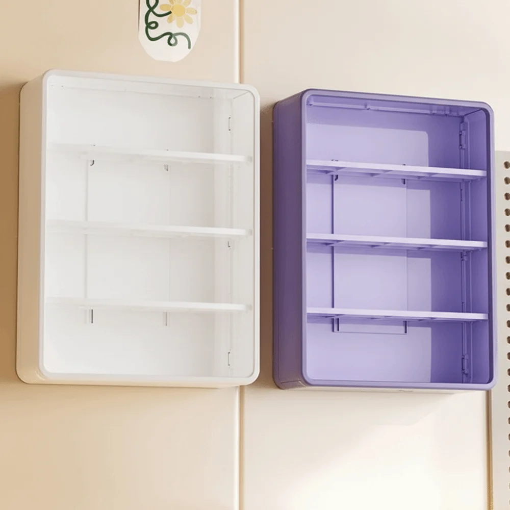Multi-Layer Cosmetic Display Cabinet Large Capacity Magnetic Suction Bathroom Organizer Anti-Dust Visual Window Makeup Organizer
Multi-Layer Cosmetic Display Cabinet Large Capacity Magnetic Suction Bathroom Organizer Anti-Dust Visual Window Makeup Organizer