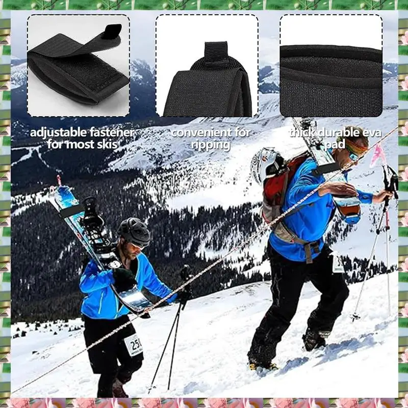 Sports 6PCS Ski Fastener Straps Adjustable,Ski Straps For Carrying,Ski Bands Tapes With Protector Pads,For Ski Boards,6PCS Ski F
Sports 6PCS Ski Fastener Straps Adjustable,Ski Straps For Carrying,Ski Bands Tapes With Protector Pads,For Ski Boards,6PCS Ski F