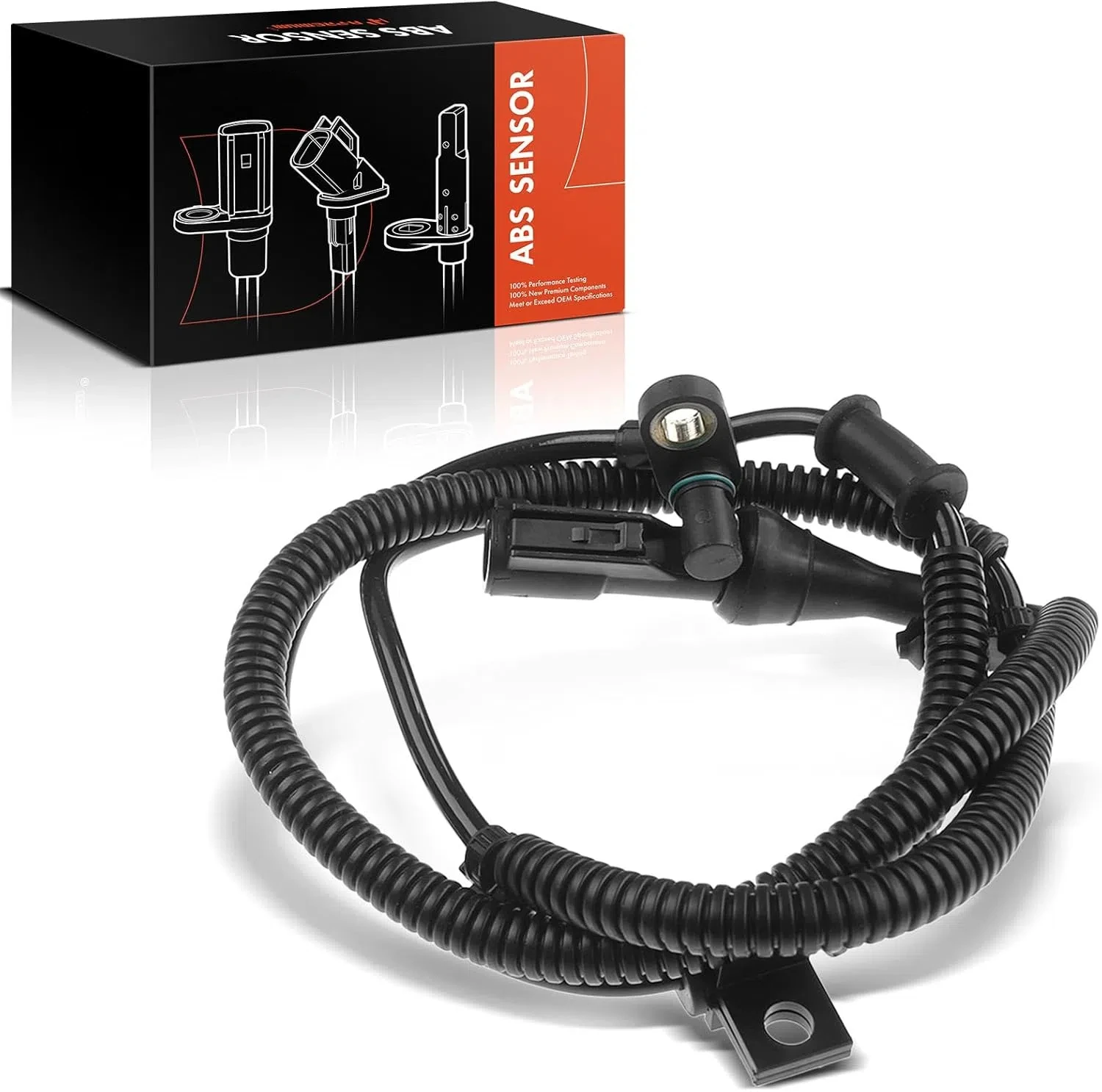 Front Driver or Passenger Side ABS Wheel Speed Sensor Ford Lincoln Models Expedition 2007-2009,Navigator 2007-2009,5.4L ALS1719;
Front Driver or Passenger Side ABS Wheel Speed Sensor Ford Lincoln Models Expedition 2007-2009,Navigator 2007-2009,5.4L ALS1719;