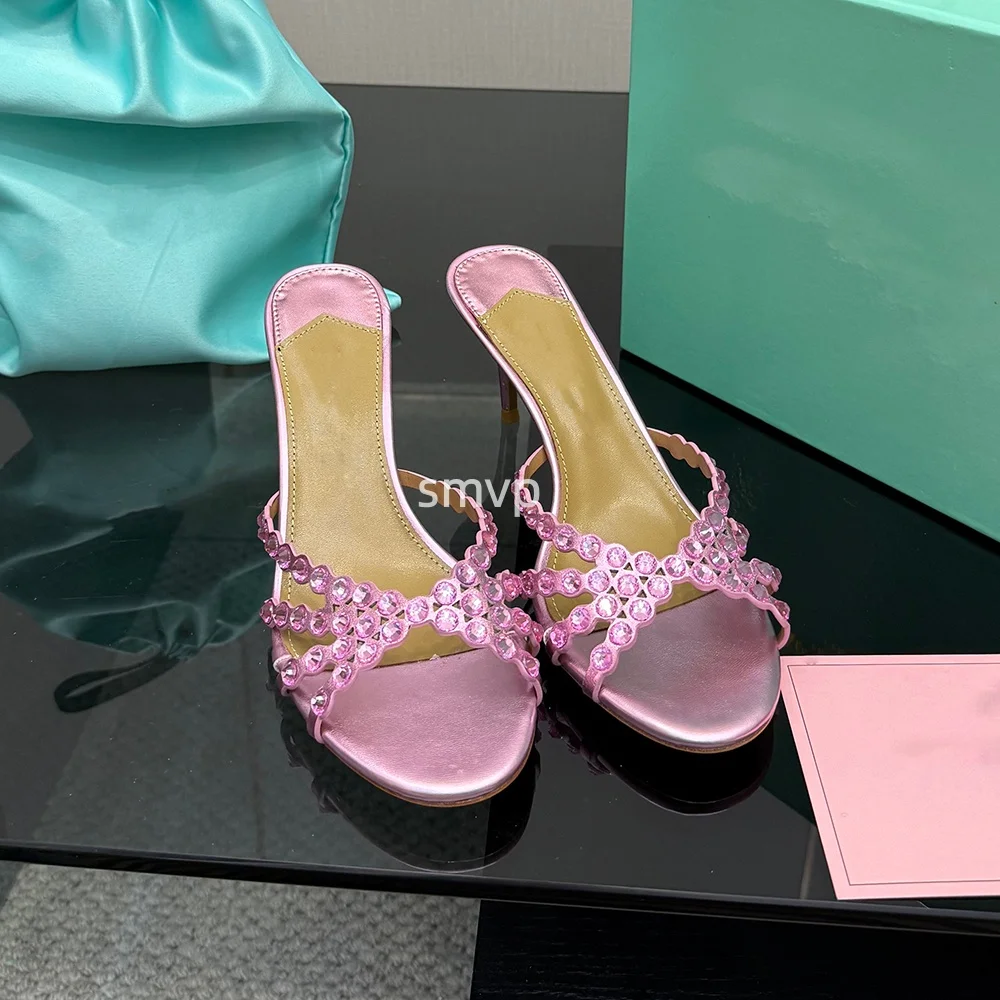 Summer 2026 Women's Pink Crystal High Heels Diamond-Encrusted Slim Heel Sandals for Outdoor Weddings Parties Fashionable Ladies'
Summer 2026 Women's Pink Crystal High Heels Diamond-Encrusted Slim Heel Sandals for Outdoor Weddings Parties Fashionable Ladies'
