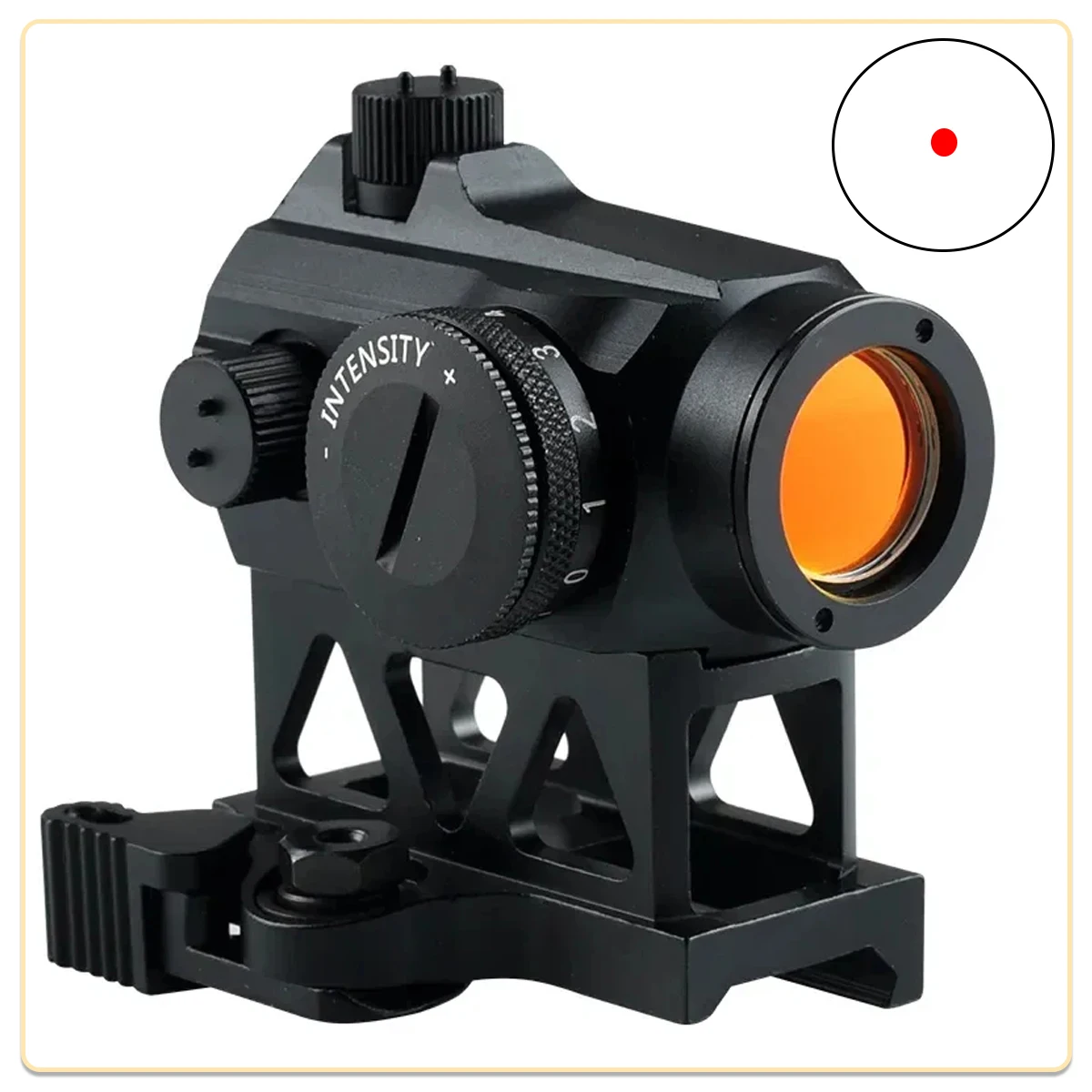 Tactical 1x25mm Red Dot Sight Mini Dot Reflex Scope Adjustable Optical Sight Hunting Riflescope Fit 20mm Weaver Rail
Tactical 1x25mm Red Dot Sight Mini Dot Reflex Scope Adjustable Optical Sight Hunting Riflescope Fit 20mm Weaver Rail