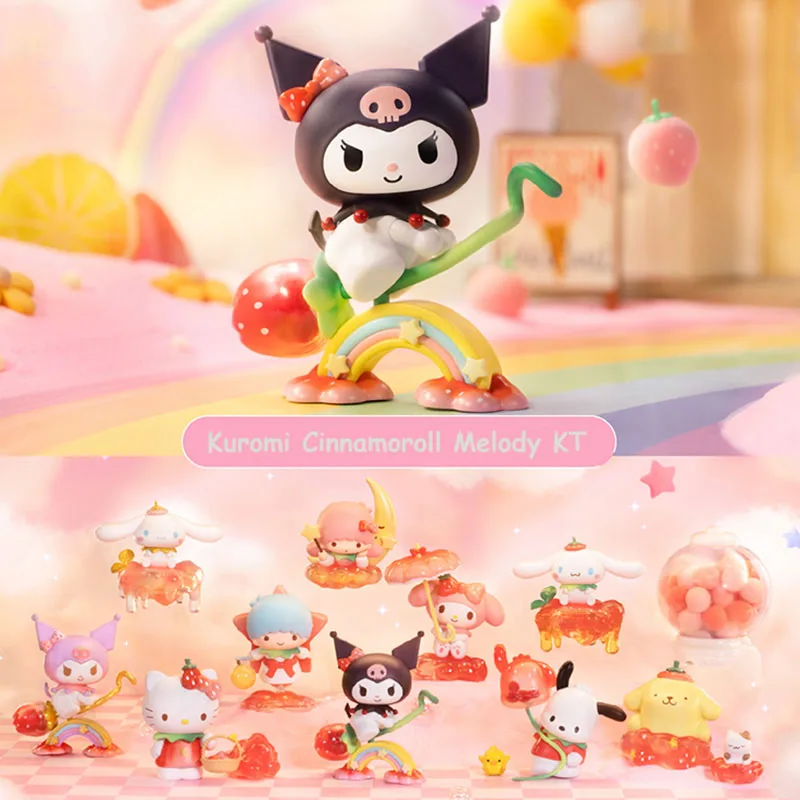 Sanrio Sweet Strawberry Paradise Series Blind Box Toy Girl Kawaii Doll Melody Kuromi Action Figure Toy Birthday Gift Kid Model
Sanrio Sweet Strawberry Paradise Series Blind Box Toy Girl Kawaii Doll Melody Kuromi Action Figure Toy Birthday Gift Kid Model