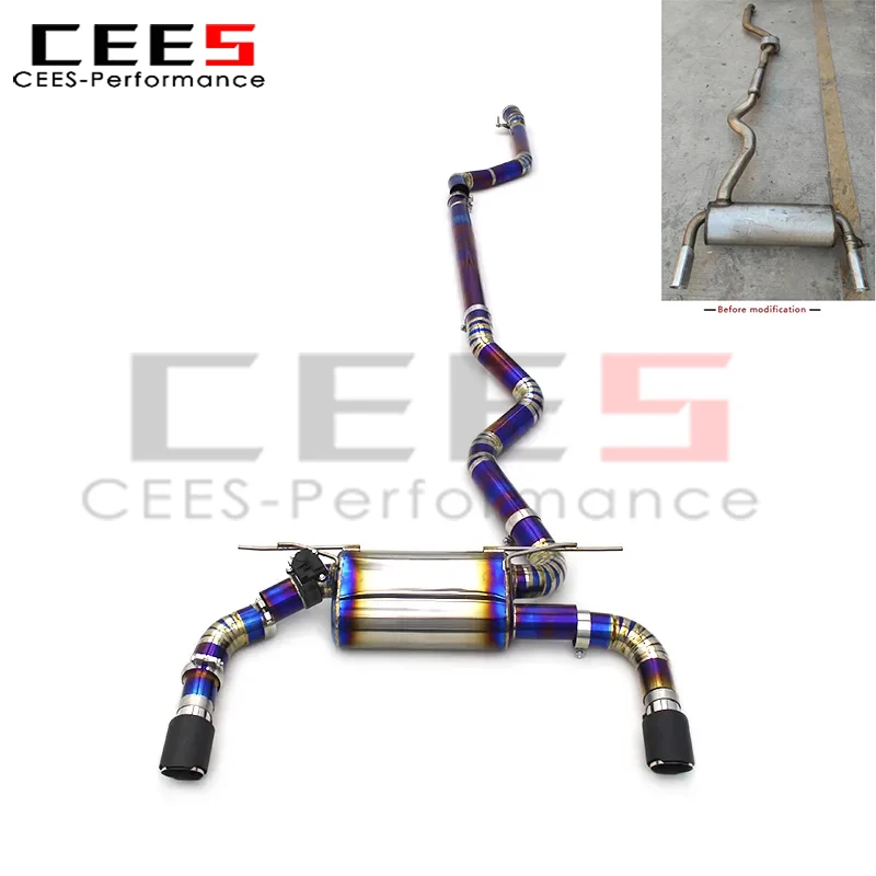 CEES Valvetronic Catback for BMW 340/340i/440/440i 3.0T 2016-2023 Performance Cat Back Muffler Exhaust System
CEES Valvetronic Catback for BMW 340/340i/440/440i 3.0T 2016-2023 Performance Cat Back Muffler Exhaust System
