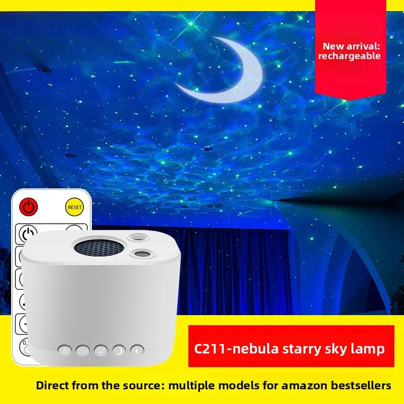 Starry sky projection light USB moon bedside lamp ambient light bedroom desk lamp colorful water pattern light led rhythm night
Starry sky projection light USB moon bedside lamp ambient light bedroom desk lamp colorful water pattern light led rhythm night