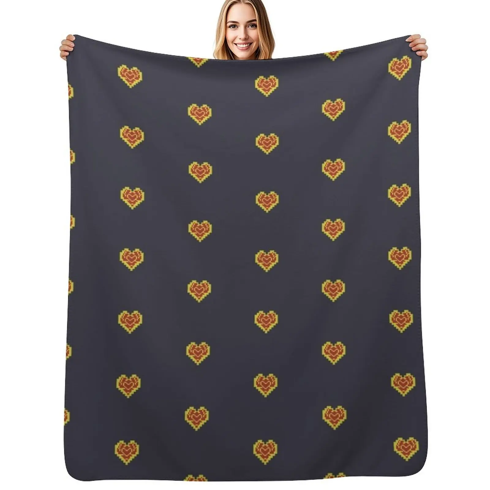 Heart Container Throw Blanket Stain Resistant Cozy Warm Blanket
Heart Container Throw Blanket Stain Resistant Cozy Warm Blanket