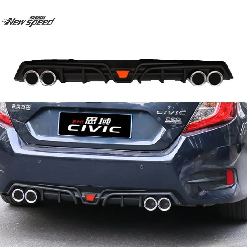 RG 10th Gen Civic Sedan двойная губа заднего бампера аксессуары для модификации автомобиля
RG 10th Gen Civic Sedan двойная губа заднего бампера аксессуары для модификации автомобиля