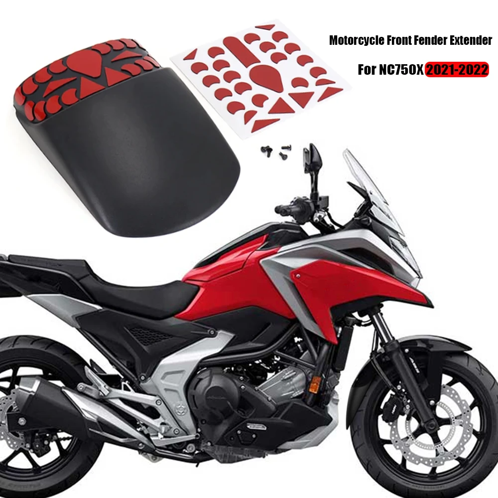 FOR Honda NC 750 X NC750X New Motorcycle Accessories Black Front Mudguard Fender Extender Extension 2021 2022
FOR Honda NC 750 X NC750X New Motorcycle Accessories Black Front Mudguard Fender Extender Extension 2021 2022