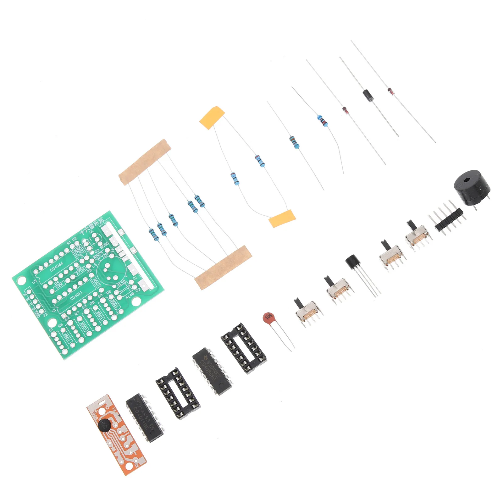1 Set Diy Music Box Circuit Board 16-Sound Electronic Components Copper Clad Pcb For Soldering Practice Diy Electronics Projects
1 Set Diy Music Box Circuit Board 16-Sound Electronic Components Copper Clad Pcb For Soldering Practice Diy Electronics Projects