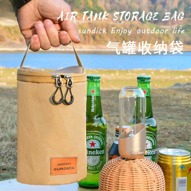 Outdoor Drum-shaped G2 Alpine Flat Gas Tank Protective Cover, Camping Gas Lamp Horse Lamp Portable Storage Bag
Outdoor Drum-shaped G2 Alpine Flat Gas Tank Protective Cover, Camping Gas Lamp Horse Lamp Portable Storage Bag