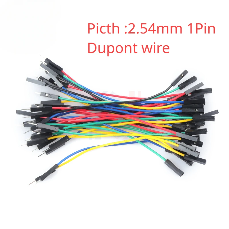 10pcs Breadboard Dupont Cable For Arduino Line 2.54mm Male Female Dupont Jumper Wire 26AWG Cable DIY Electronic 1P Connector
10pcs Breadboard Dupont Cable For Arduino Line 2.54mm Male Female Dupont Jumper Wire 26AWG Cable DIY Electronic 1P Connector