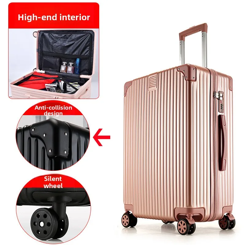 Ultra Large Luggage Capacity Shockproof Password Lock Travel Case 22 Inch 20 Inch Suitcases Travel Luggage Trolley Case
Ultra Large Luggage Capacity Shockproof Password Lock Travel Case 22 Inch 20 Inch Suitcases Travel Luggage Trolley Case